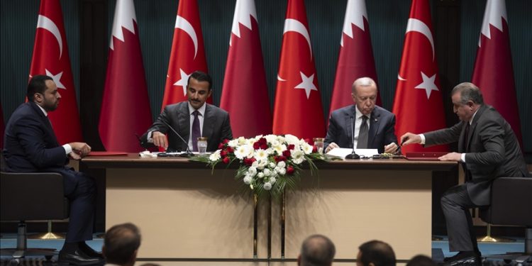 ترکیہ اور قطر کے مابین عالمی سطح پر ملکر امداد کرنے کے معاہدے پر عملدرآمد شروع