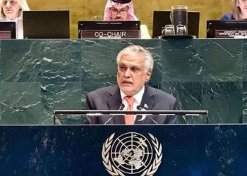 مسئلہ فلسطین۔ دو ریاستی حل پر عالمی کانفرنس سے اسحاق ڈار کا خطاب