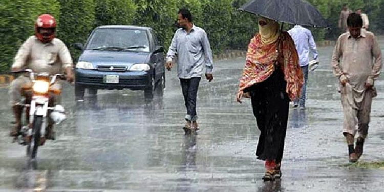 مون سون کے پانچواں سپیل کی انٹری ، لاہور سمیت متعدد شہروں میں موسلادھار بارش