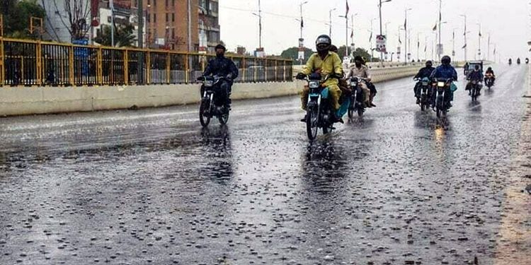 17 جولائی تک ملک کے مختلف علاقوں میں بارشوں کی پیشگوئی