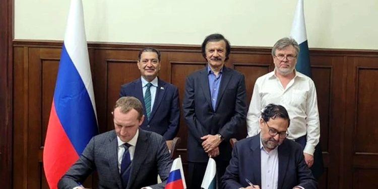 سٹیل ملز کی بحالی کے لیے پاکستان اور روس کے درمیان پروٹوکول پر دستخط