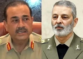 فیلڈ مارشل سے ایرانی فوج کے سربراہ کا رابطہ، مشترکہ سرحدوں کو محفوظ بنانے پر اتفاق