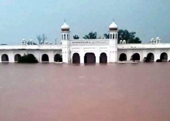 بھارتی آبی جارحیت سے کرتارپور کا علاقہ زیر آب، گرودوارہ دربار صاحب متاثر