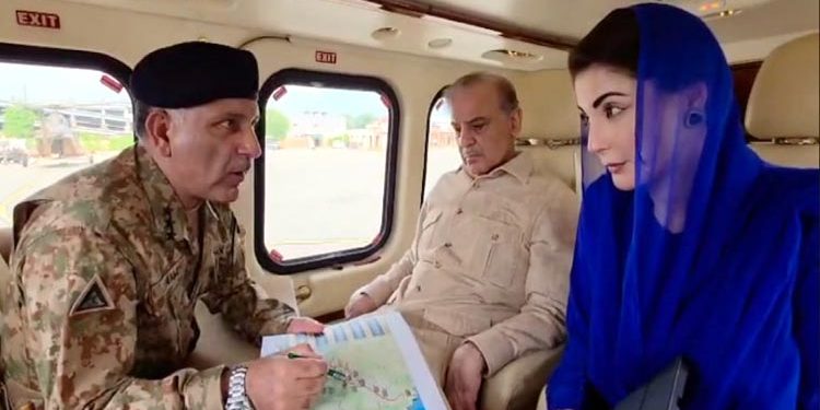 وزیراعظم، وزیراعلیٰ کا پنجاب کے سیلاب سے متاثرہ علاقوں کا دورہ، فضائی جائزہ لیا