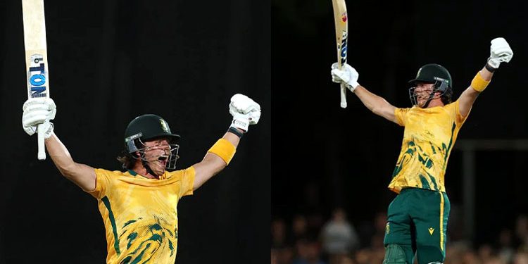 بریوس نے ٹی 20 میں جنوبی افریقا کیلئے نئی تاریخ رقم کر دی