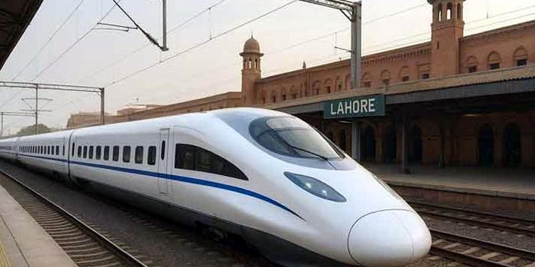 لاہور اور کراچی کے درمیان پہلی بلٹ ٹرین منصوبے کا اعلان