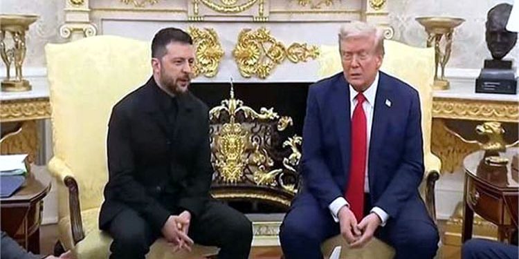 وائٹ ہائوس میں ٹرمپ اورزیلنسکی ملاقات، روس یوکرین جنگ پر مثبت پیش رفت