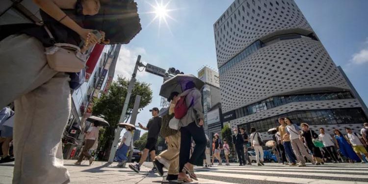 جاپان اور جنوبی کوریا میں ریکارڈ گرمی ،شہریوں کو احتیاطی تدابیر اختیار کرنے کی ہدایت