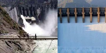 تربیلا اور منگلا کی مشترکہ ذخیرہ کرنے کی گنجائش سے دو گناپانی سمندر برد