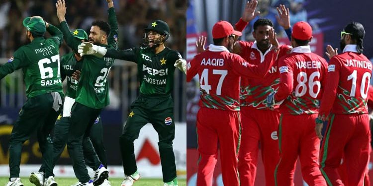 ایشیا کپ میں پاکستان پہلے میچ میں کل عمان کے مد مقابل