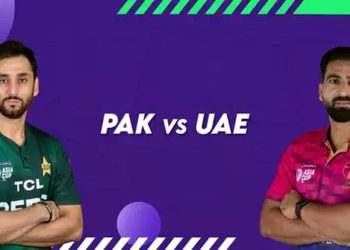 ایشین کرکٹ کونسل نے پاکستان اور یواے ای میچ کی پوسٹ ڈیلیٹ کردی