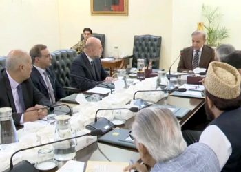 وزیراعظم سے فلسطینی وفد کی ملاقات؛ شہباز شریف کا غیر متزلزل حمایت کا اعادہ
