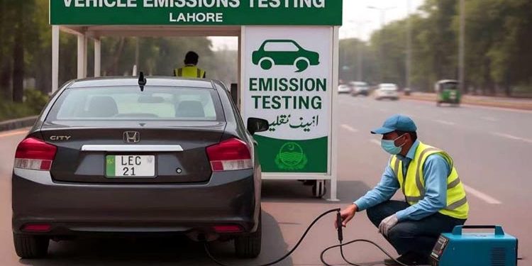 پنجاب میں بغیر گرین اسٹیکر گاڑیاں فوری طور پر بند کرنے کا فیصلہ
