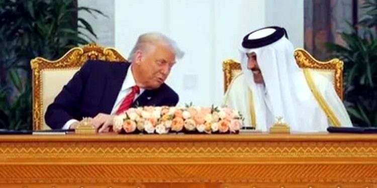 مشرق وسطی امن منصوبہ ۔ امیر قطر کی ٹرمپ سے فون پر مشاورت