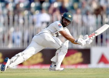 راولپنڈی ٹیسٹ : پہلے دن کے اختتام پر پاکستان کے 5وکٹوں پر 259رنز