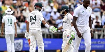 جنوبی افریقہ کا پاکستان کیخلاف ٹیسٹ میں پلڑا بھاری