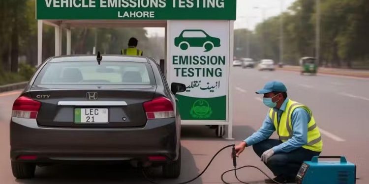 پنجاب حکومت نے ایمیشن ٹیسٹنگ فیس کا اعلان کر دیا