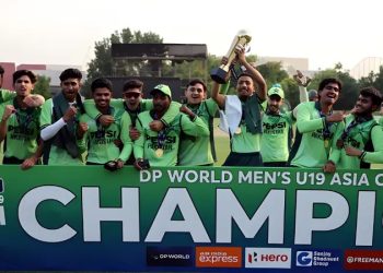 Congratulations to the team that won the U-19 Asia Cup