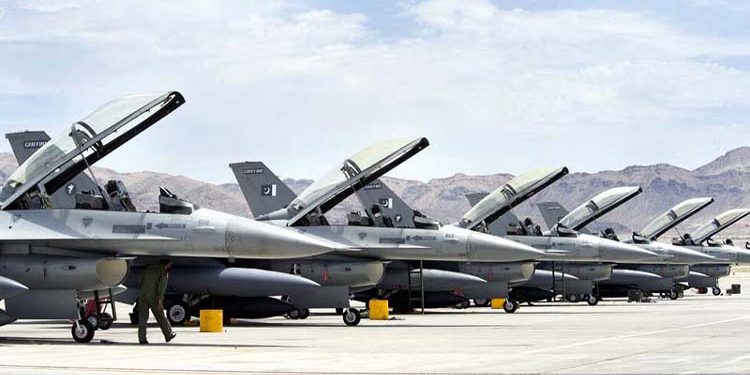 پاکستان کے F16طیاروں کی اپ گریڈیشن کیلئے 60لاکھ ڈالر کے فوجی پیکیج کی حتمی منظور ی