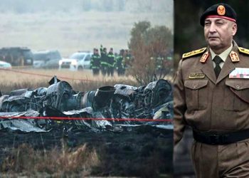 Libyan army chief and top military officials killed in plane crash near Ankara