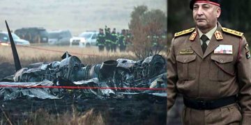 Libyan army chief and top military officials killed in plane crash near Ankara