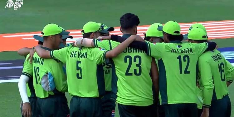 انڈر19ایشیا کپ :پاکستان نے یو اے ای کو جیت کیلئے 242رنز کاہدف دیدیا