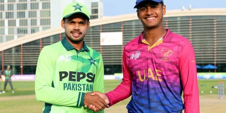 انڈر 19 ایشیاکپ: پاکستان کا یو اے ای کیخلاف انتہائی اہم میچ میں محتاط آغاز