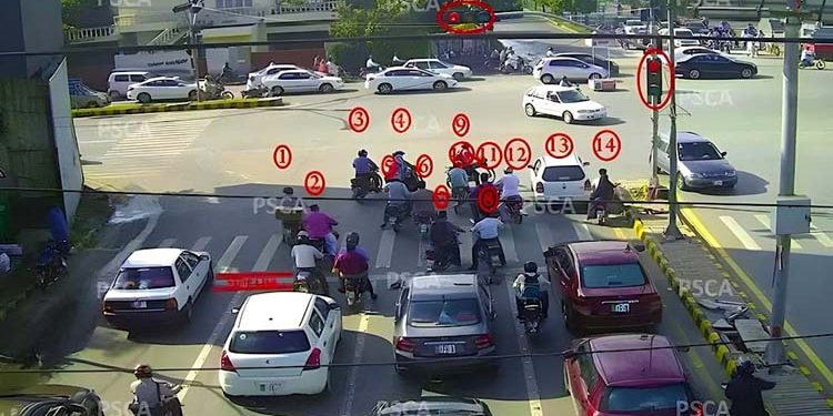 پنجاب میں 120 گھنٹوں میں 3 لاکھ سے زائد ای چالان، 35 کروڑ روپے کے جرمانے