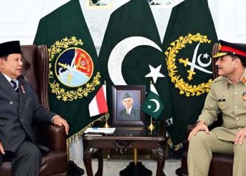 انڈونیشیا کے صدر کی چیف آف ڈیفنس فورسز سے ملاقات، دفاعی تعاون بڑھانے کا اعادہ