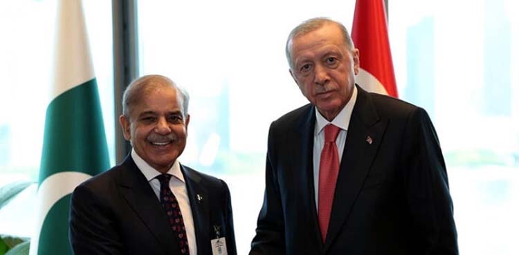 وزیراعظم شہباز شریف سے ترک صدر اردوان سمیت متعدد عالمی رہنمائوں کی ملاقات