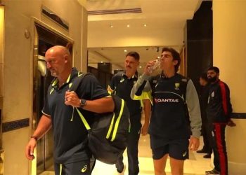 پاکستان کیخلاف ٹی ٹونٹی سیریز، آسٹریلوی ٹیم لاہور پہنچ گئی