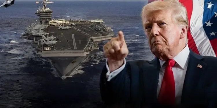 جنگی جہاز تیار، فیصلہ اب ایران کے ہاتھ میں ہے: امریکی صدر ڈونلڈ ٹرمپ