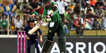 T20 World Cup Pakistan continues confident batting against Namibia