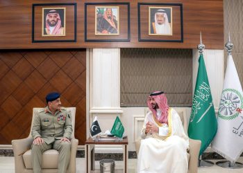 Field Marshal Syed Asim Munir visits Saudi Arabia, meets with Defense Minister Prince Khalid bin Salman