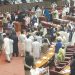 Opposition protests in the National Assembly
