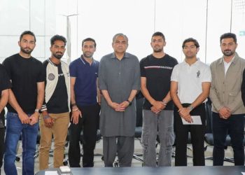 چیئرمین پی سی بی کی پاکستان ہاکی ٹیم سے ملاقات ،ورلڈ کپ میں کوالیفائی کرنے پر مبارکباد