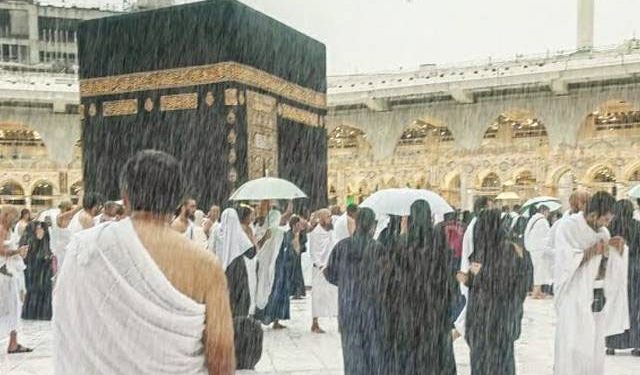 مکہ مکرمہ سمیت سعودی عرب کے کئی شہروں میں بارش