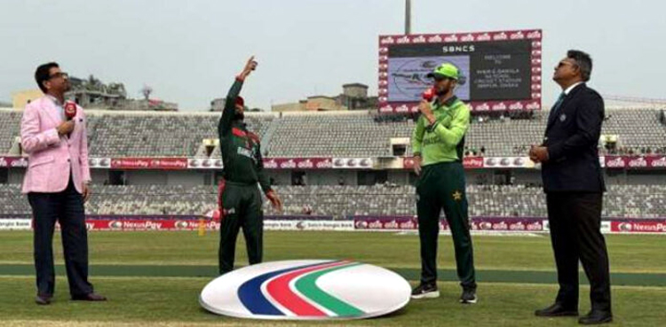 Second ODI Bangladesh win toss, elect to field against Pakistan