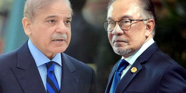Telephone conversation between Prime Minister Shehbaz Sharif and Malaysian Prime Minister