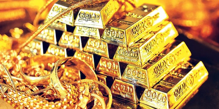 The price of gold rose further.