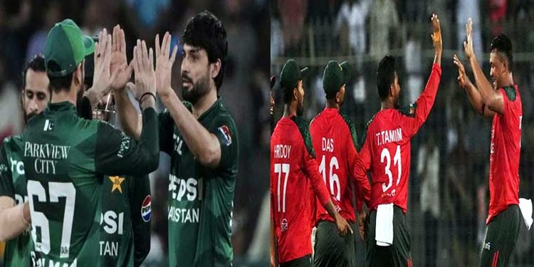 The second T20 match between Pakistan and Bangladesh will be played today.