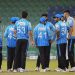 The second semi-final of the National T20 Cup was abandoned due to rain.