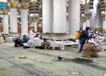 Thousands of registered people sat in I'tikaf in the Two Holy Mosques