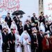 300 brave couples hold mass wedding in Gaza amid bombing