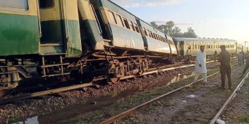 Another accident on Mianwali-bound train