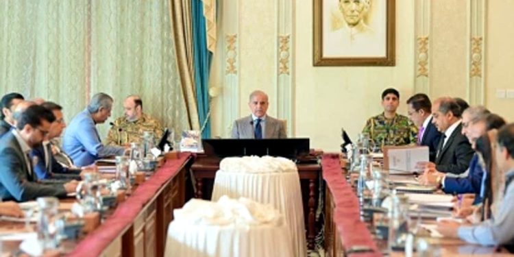 Cabinet meeting reviews Pakistan's efforts to resolve Middle East conflict