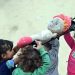 Doll's funeral in Gaza, viewers' hearts were touched