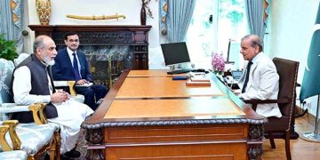 Federal Minister Khalid Magsi meets the Prime Minister