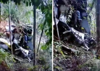 Helicopter crashes in Indonesia, 8 dead