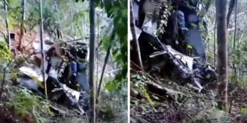 Helicopter crashes in Indonesia, 8 dead